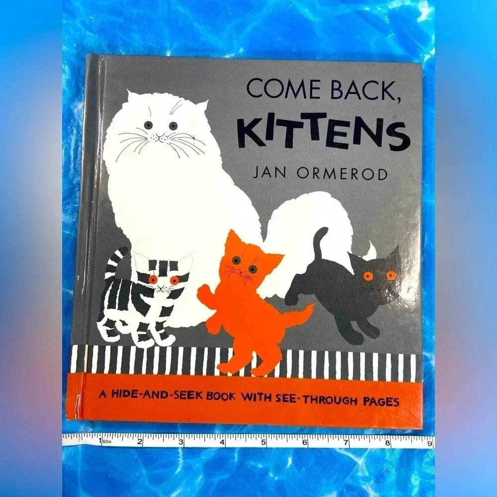 Come Back Kittens / a Hide and Seek 1992 Book by Jan Ormerod  🐱